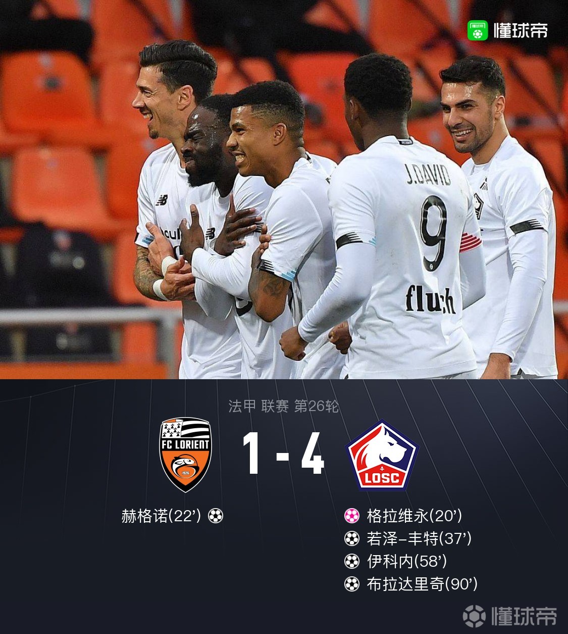 关于里尔客场大胜,提升积分榜排名的信息 关于里尔客场大胜,提升积分榜排名的信息