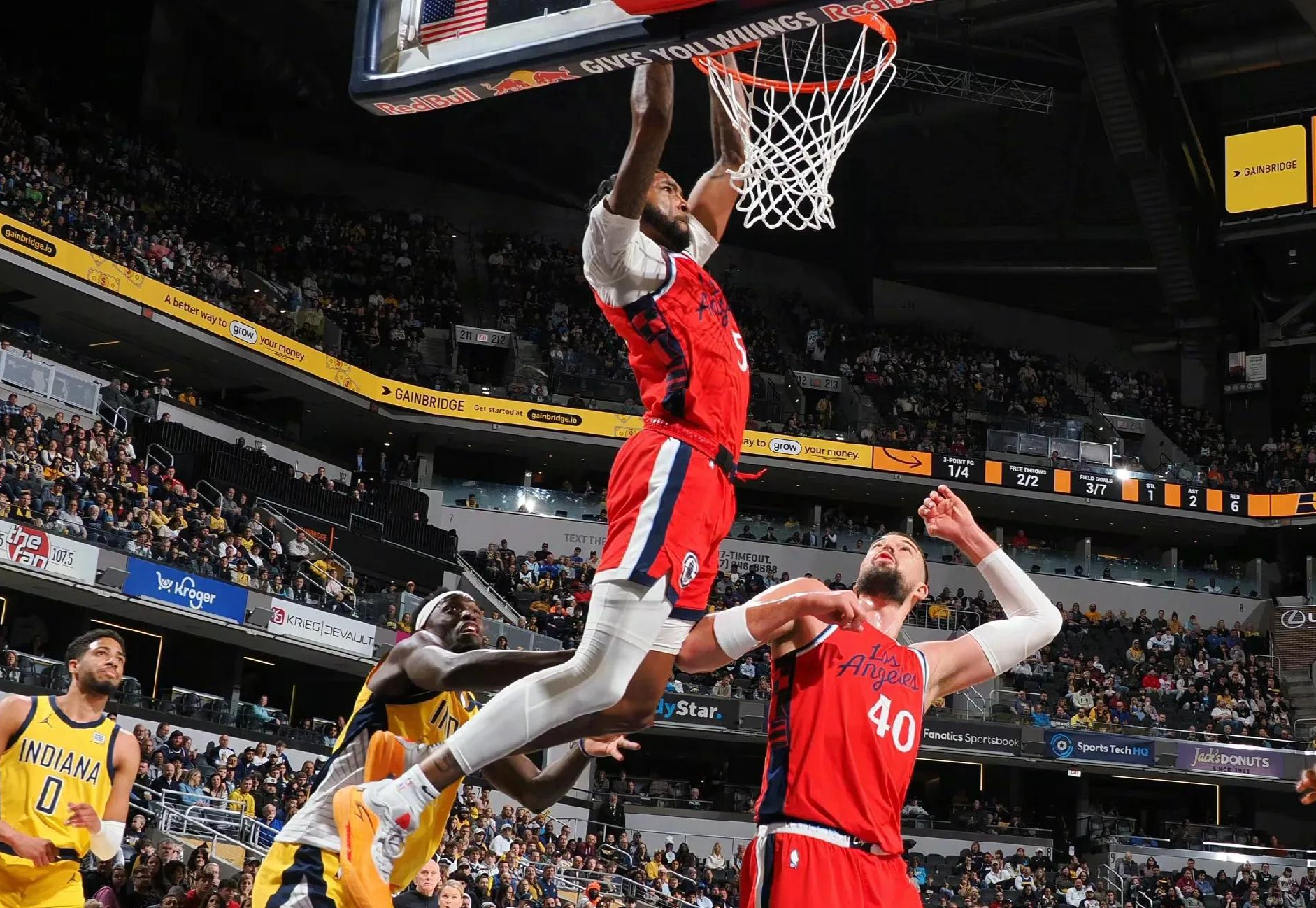 步行者逆转篮网，伦纳德关键制胜